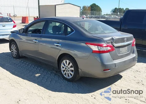 2015 Nissan Sentra Sv z USA, uszkodzony, nr VIN 3N1AB7AP0FL644390